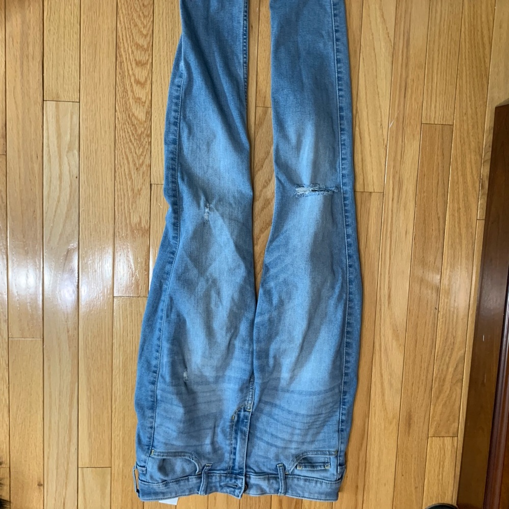 Hollister high wasted skinny jeans